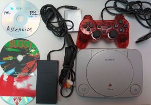 PS1 # PSone Игрова Конзола с ЧИП - Втора Употреба