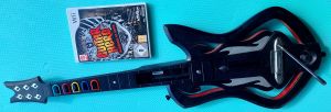 Безжична Китара за Wii Guitar Hero, Band Hero and Warriors of Rock