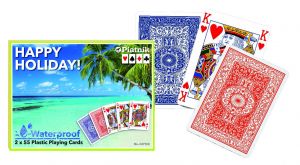 Карти за игра Piatnik: Happy Holiday! # 100% Пластик