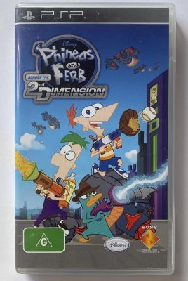 Phineas And Ferb: Across The 2nd Dimension за ПСП / Sony PSP
