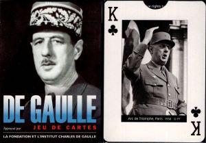 Колекционерски карти за игра Piatnik - DE GAULLE