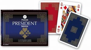 Карти за игра Piatnik & President (2 тестета по 55 карти)