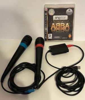 SingStar Микрофони с кабел + Игра за ПС3 / PS3 / PLAYSTATION 3