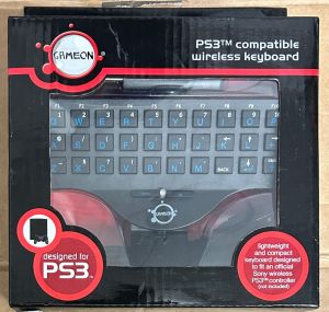 Безжична Клавиатура & GAMEON за ПС3 / PS3 / PLAYSTATION 3