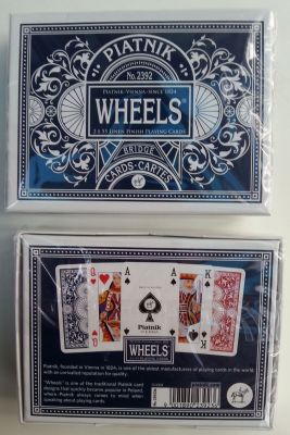 Карти за игра Piatnik: Wheels (2 тестета по 55 карти)