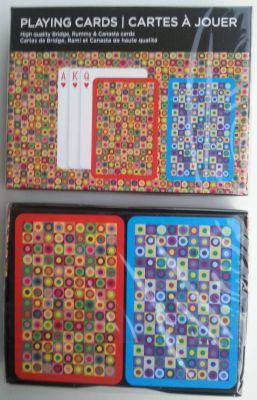 Карти за игра Piatnik: Dots (2 тестета по 55 карти)