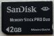 SONY Memory Stick Pro DUO 2 GB